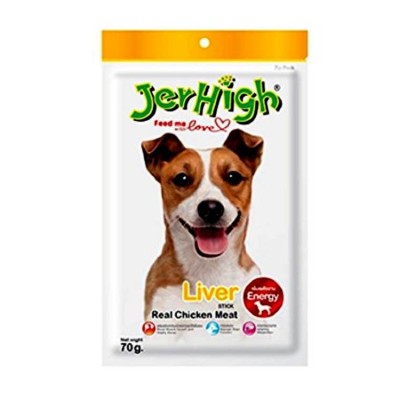 Jerhigh Dog Treats Liver Stick 70 Gm